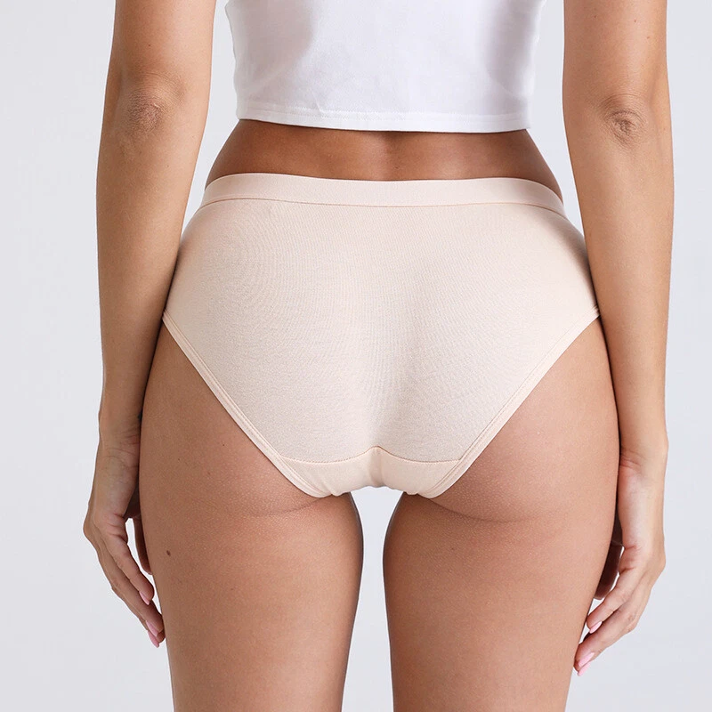 Paquete de 5 Sexy Damas Mujeres Algodón Bragas Calzoncillos Lencería Ropa Interior Cómoda Foto 3 de 4