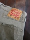 Men's LEVI'S 505 Jeans SIZE 28X30 Taupe Brown Color  — photo 4