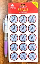 Dayspring Holiday Seals Stickers Scrapbooking Card Making