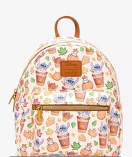 Loungefly Disney Stitch Pumpkin Spice Latte Mini Backpack