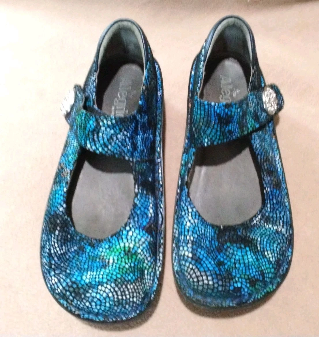 Alegria Leather Upper Blue Comfort Shoes for Women for sale | eBay