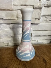 Vintage Signed  Navajo Native American Pottery Vase 8.25”