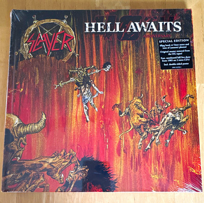 SLAYER - HELL AWAITS - METAL BLADE RECORDS - SPECIAL EDITION EARBOOK CD BOX