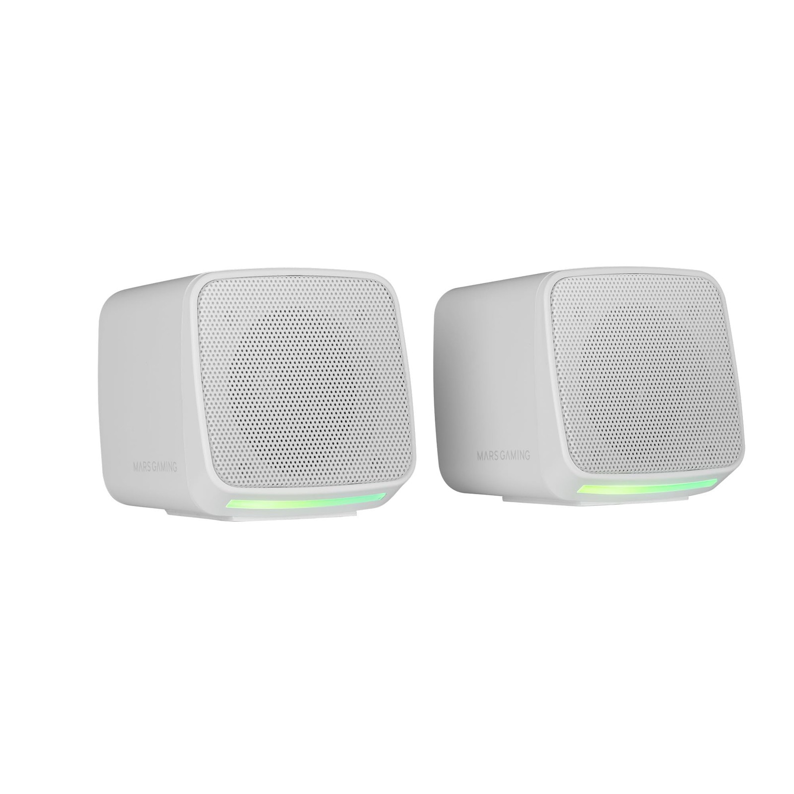 Mars Gaming MS-PRO Altoparlanti Compatti 10W RGB Flow Bianco