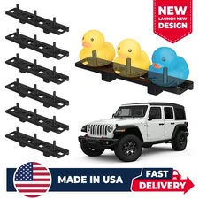 Duck Holder 18-Plugs Non-Glue For Jeep JL/JT 2018-2023 Tool-Free Install