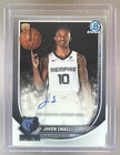 Javon Small 2025 Bowman Chrome #BCA-JS Rookie Auto RC