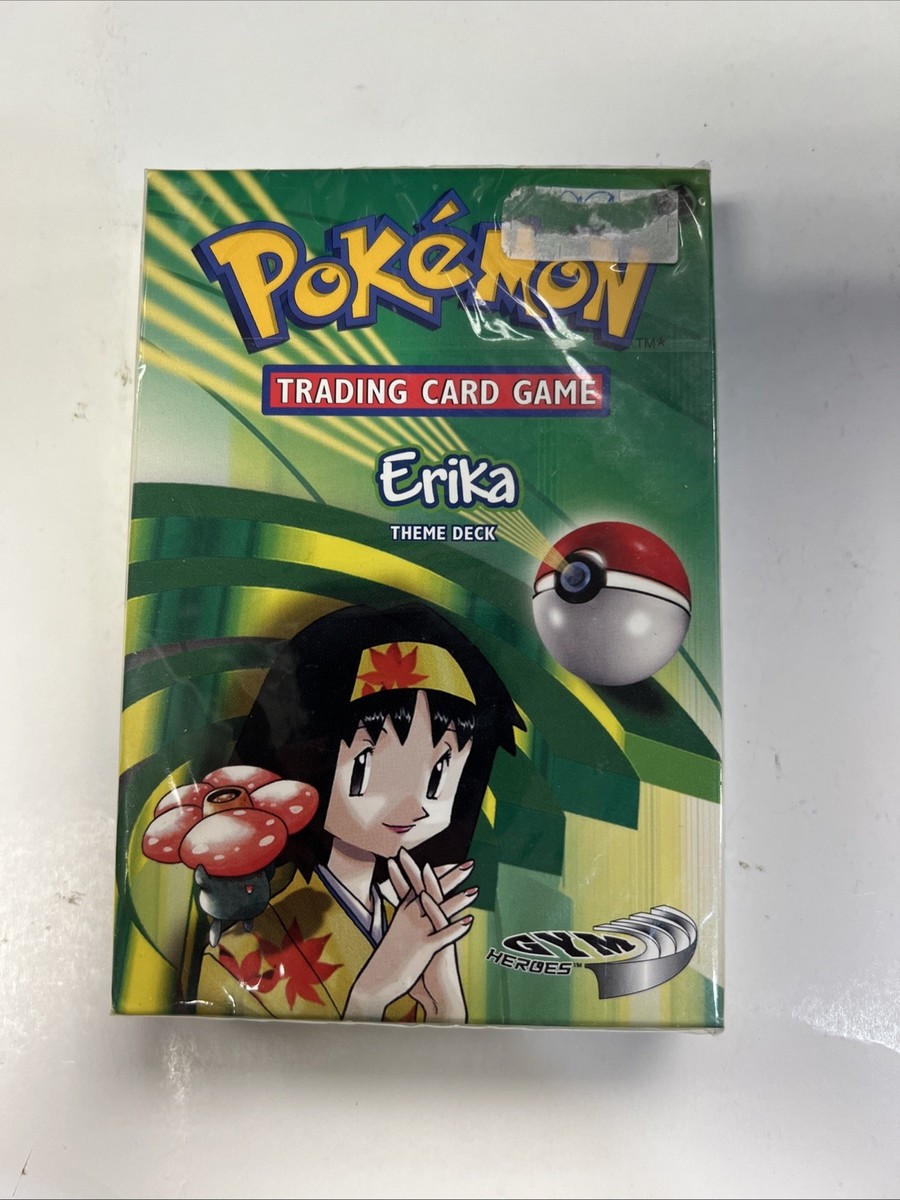 Pokemon Erika Theme Deck Wizards of The Coast 2000 Gym