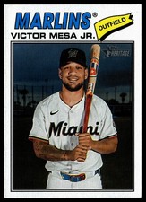 2026 Topps Heritage #257 Victor Mesa Jr.