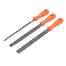 3x Wood Rasp Files Hand File Set Round Flat Half Round Filing Tools❀