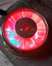 Vintage Kaymac Wall God's Eye Strobe Style Light 10" Diameter