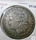 1900 P  morgan silver dollar $1