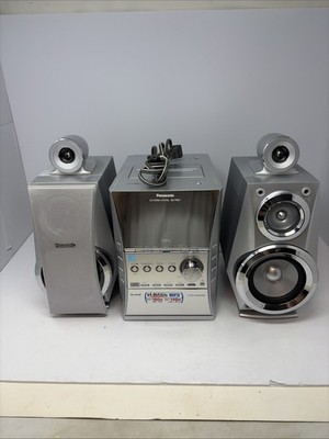 Panasonic SA-PM41 5 CD Changer Sterio System Cassette Tape - Am/FM