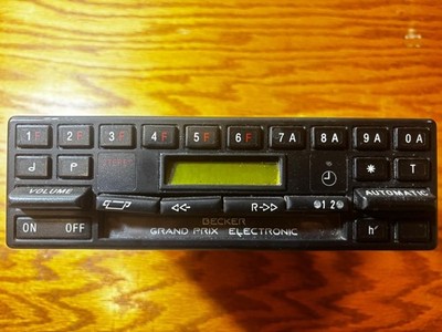 becker grand prix radio out of 84 300TD