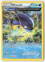 Whiscash 41/160 XY Primal Clash Rare Pokemon Card