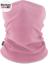 Kids Fleece Neck Warmer Gaiter - Winter Face Cover for Snow Play  School - Warm