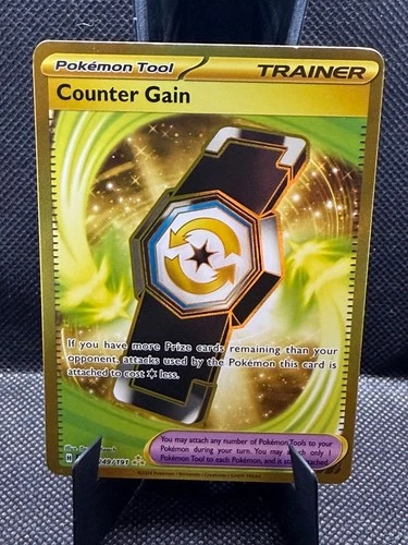 Counter Gain 249/191 Hyper Rare Surging Sparks Pokemon Near Mint