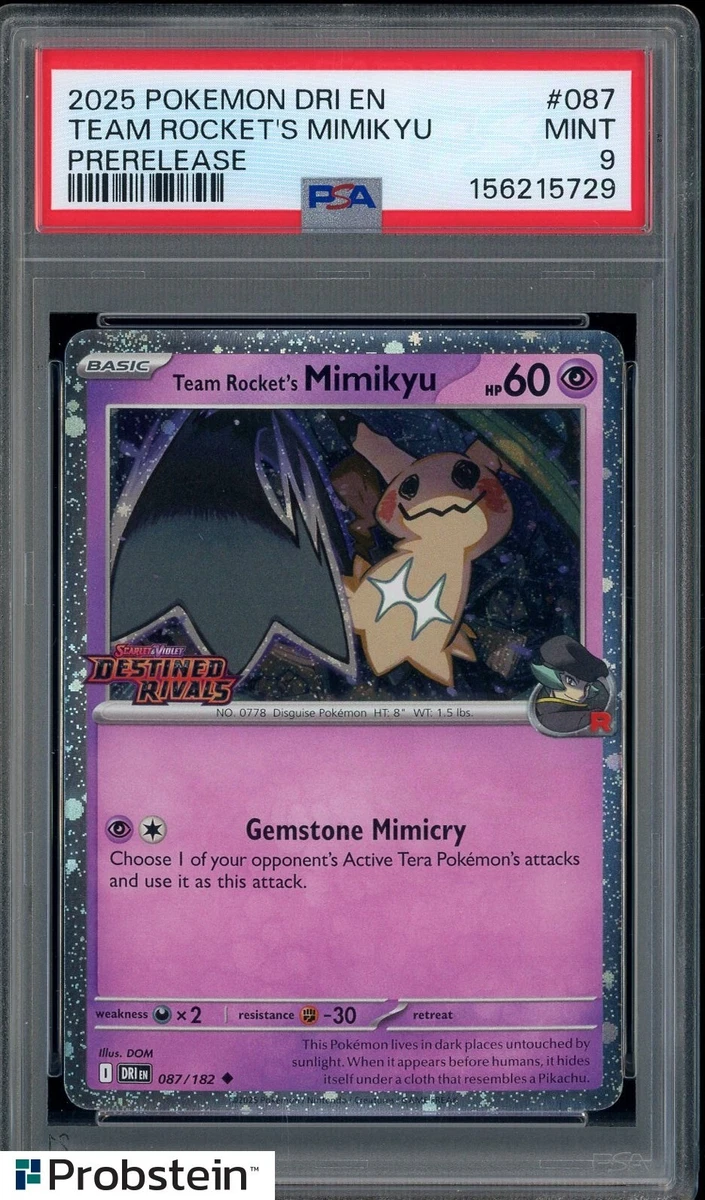 Team Rocket's Mimikyu Pokémon TCG Cards for sale | eBay