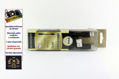 USB Kabel 3.0 Profi High Speed 5mbs Full Duplex 1,8mt Neu Gar. 2 Jahre