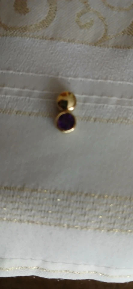 Scala  Goldanhänger mit Amethyst, 585 GGold - Bild 2 von 4