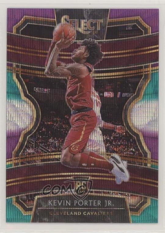 2019-20 Panini Select Concourse Tri-Color Prizm Kevin Porter Jr #85 00bx