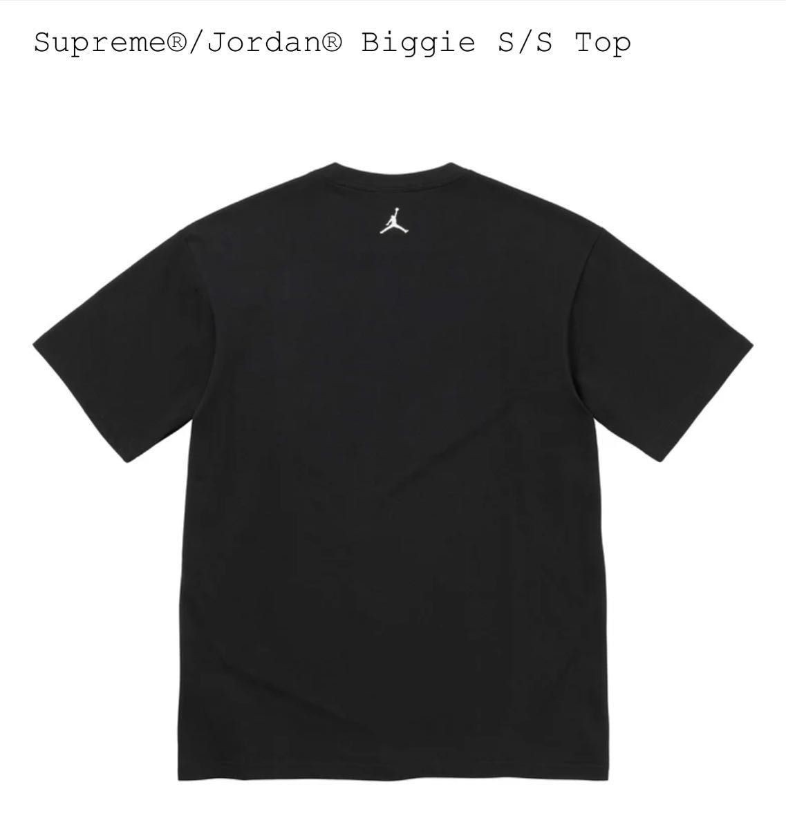 Supreme/Jordan Biggie S/S Top Supreme/Jordan Biggie S/S Top Black From Japan 2