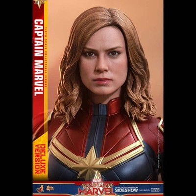 HOT TOYS Captain Marvel DELUXE Version MMS522 1:6 Scale Figure NEW