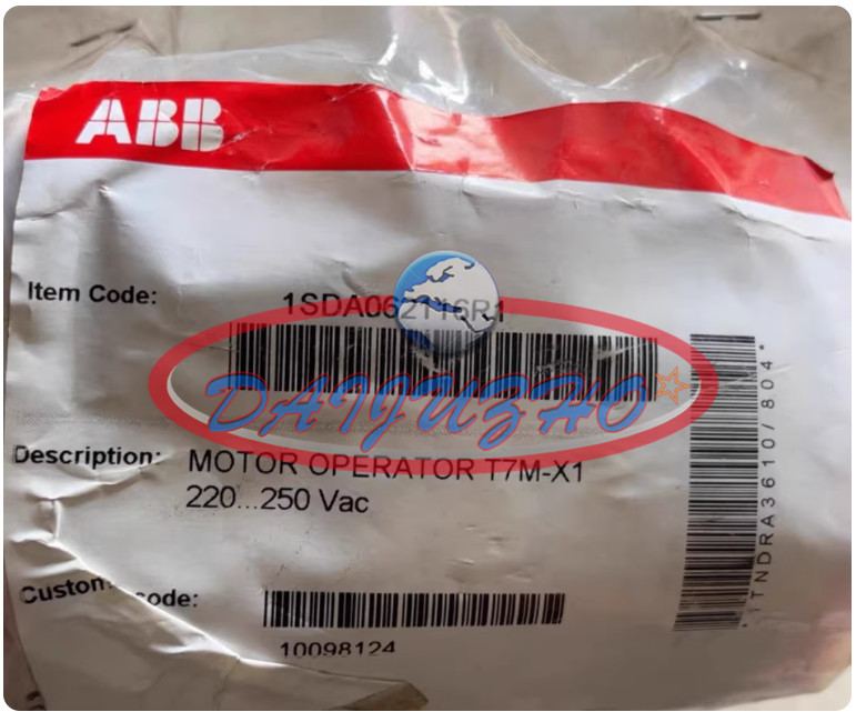 New 1PCS ABB 1SDA062116R1 MOTOR OPERATOR 220-250V AC-DC T7M-X1@Z