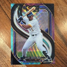Panini Select 2025 Premier Level Prizm Gary Sheffield Milwaukee #181