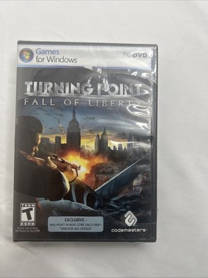 Turning Point: Fall of Liberty (PC, DVD-ROM, 2008) - Brand New & Factory Sealed