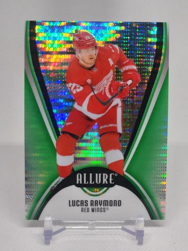 2025-26 Upper Deck Allure Lucas Raymond Green Quartz #'D 75/99 #70