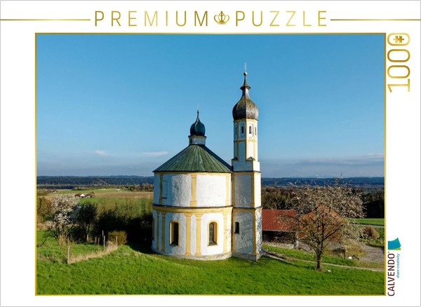 Calvendo Puzzle Berg, St. Peter's Chapel | 1000 Pieces, Finished Size 25.2 × 18.-image