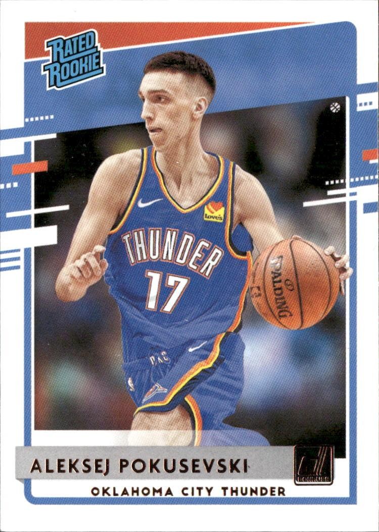 2020-21 Donruss #209 Aleksej Pokusevski