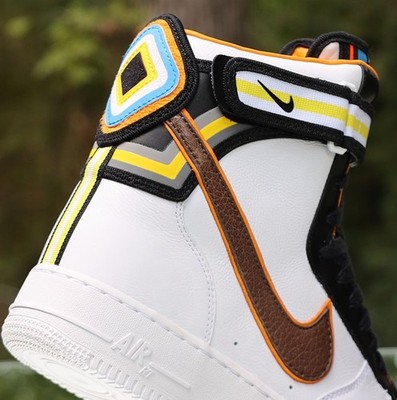 Nike Air Force 1 High x Riccardo Tisci White Brown Size 10 Custom