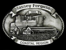 UC03147 NOS 1985  MASSEY FERGUSON COASTAL REGION  FARM EQUIPMENT BELT BUCKLE