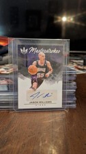 2023-24 Panini Court Kings Masterstrokes Purple AUTO SP #34/35 Jason Williams