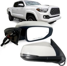 Right Passenger Side Mirror Fits 2016-2022 Toyota Tacoma with Power Glass, Heate