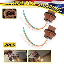 Pigtail Wire Female Socket Harness 7443 Brake For Two Parking Stop Tail Light