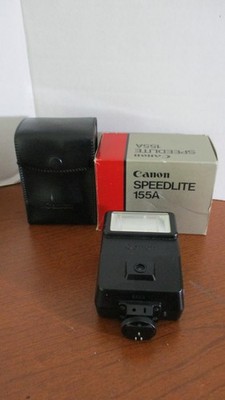 CANON SPEEDLITE 155A SHOE MOUNT CAMERA FLASH from Japan