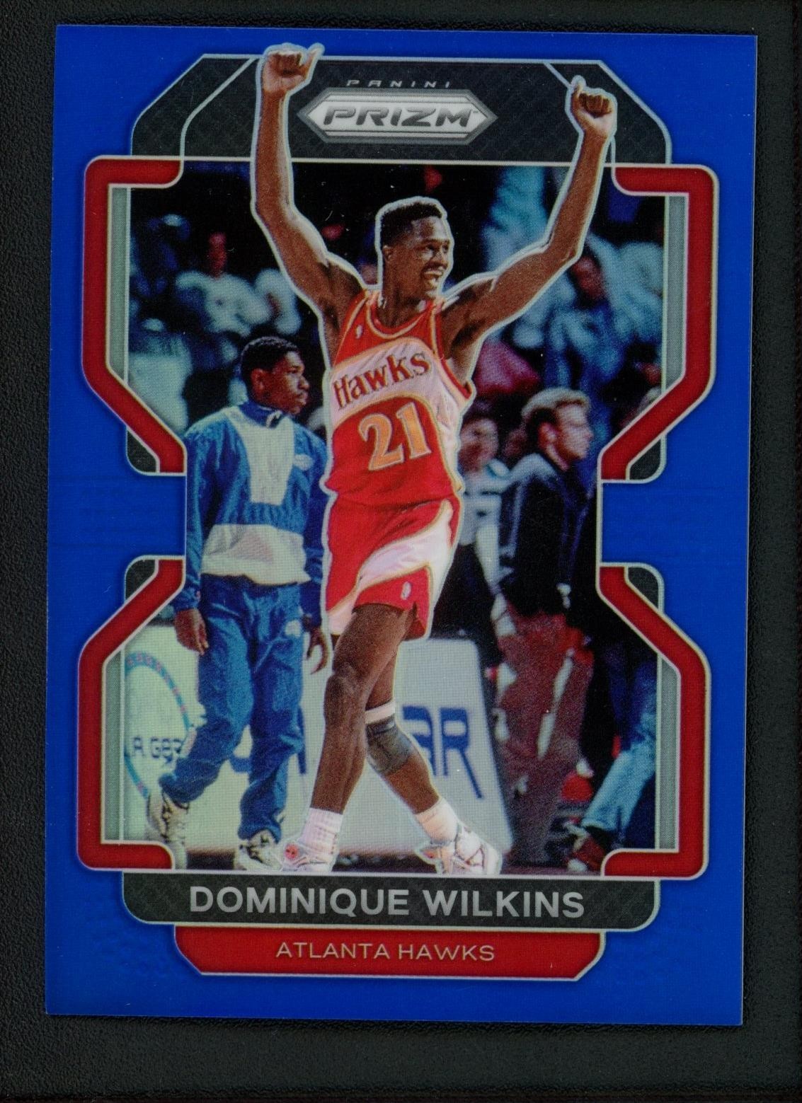 2021-22 Dominique Wilkins /199 Panini Prizm Blue