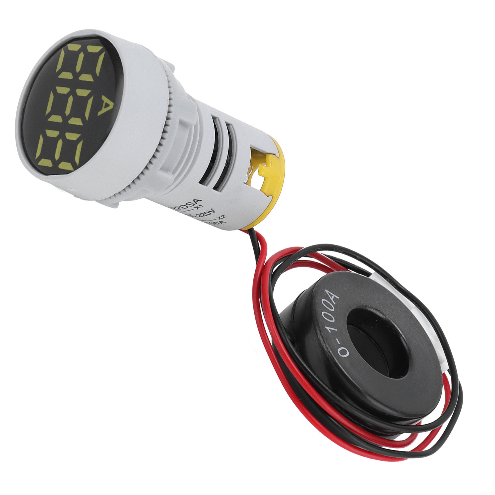 Mini Digital Ammeter High Brightness Current Indicator For AC 220V