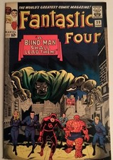 Fantastic Four 39.  NM-. Doctor Doom Daredevil cover.