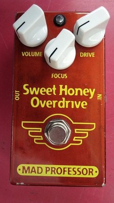 MAD PROFESSOR SWEET HONEY OVER DRIVE Effektpedal Gitarre gebrauchsfertig