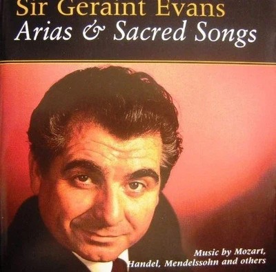 Sir Geraint Evans - Arias & Sacred Songs CD Mozart Handel Mendelssohn Classical