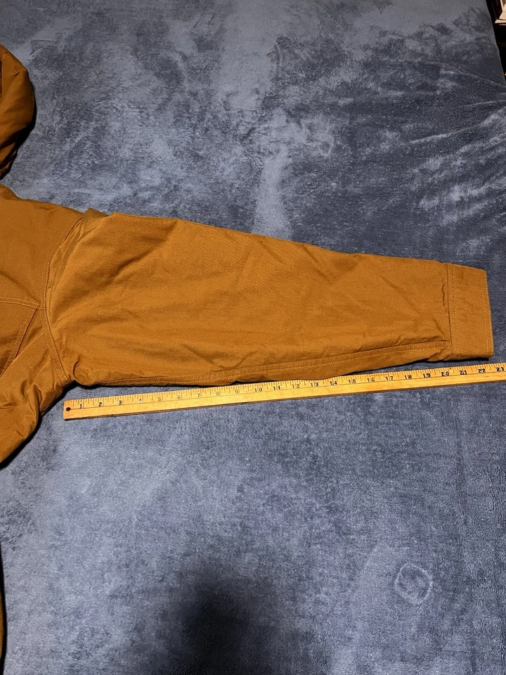 Simms Deckhand Jacket 2xl cordura outer flannel lined coyote  - Image 4 of 4