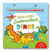 TröTsch Malbuch Mit Pinsel Mein Erstes Zaubermalbuch Dinos, TröTsch Verlag ...