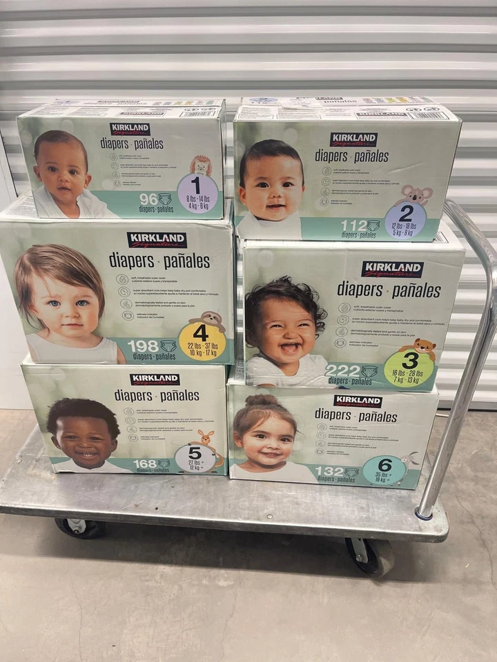 Подгузники Kirkland Signature размеры 3 222 - Изображение 2 из 2