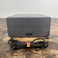 Sonos Play 3 Black Wireless WiFi Network Home Speaker Tested Works Great