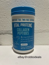 Vital Protein Collagen Peptides Dietary Supplement Unflavored 11.4 Oz Exp 2028