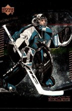 2000-01 Upper Deck Black Diamond #49 Steve Shields San Jose Sharks Hockey Card