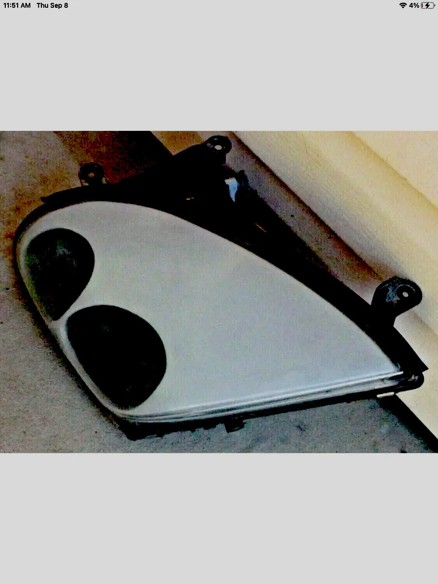 19941998 Mitsubishi 3000GT Glass Headlight OEM White Dodge Stealth